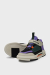 Jump Unisex Çocuk Jordan Spor Ayakkabı Siyah Mor JM31093