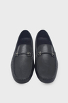 Kanuga Erkek Deri Loafer Ayakkabı Flotter Siyah K-FSC8724