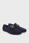Kanuga Erkek Deri Loafer Lacivert Nubuk K-FSC3302