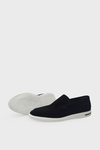 Kanuga Erkek Deri Loafer Süet Siyah K-FSC3294