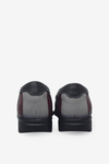 Kanuga Kadın Comfort Deri Ayakkabı Siyah Bordo EVD-2729