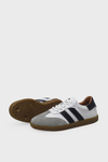 Kanuga Kadın Deri Sneaker Beyaz Siyah AYK1983