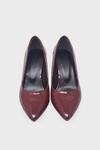 Kanuga Kadın Kadeh Topuk Stiletto Bordo LPA1110-1