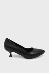 Kanuga Kadın Kadeh Topuk Stiletto Siyah LPA910-1