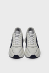 Kanuga Kadın Süet Sneakers Beyaz Lacivert SMS83147