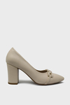 Kanuga Kadın Topuklu Ayakkabı Bej BB2023-04