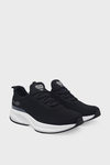 Lescon Unisex Volt 4 Flex Triko Spor Ayakkabı Siyah Beyaz 26BAE00VOLTM