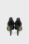 Marcatelli Kadın İnce Topuk Stiletto Siyah Rugan MRCTL7552