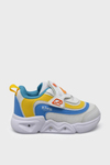 Mp Unisex Çocuk Cırtlı Spor Ayakkabı Beyaz Mavi MP-3229