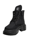 MP Unisex Çocuk Nubuk Postal Bot Siyah MP-3471