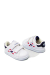 Pepino Unisex Çocuk Cırtlı Spor Ayakkabı Beyaz Lacivert P-206