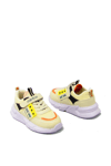 Pepino Unisex Çocuk Fileli Yazlık Spor Ayakkabı Krem P-1226
