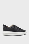 Pepita Erkek Deri Sneakers Siyah SRLR-6589