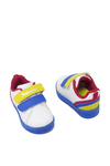 Promax Unisex Çocuk Cırtlı Işıklı Spor Ayakkabı Beyaz Mavi PRMX1739