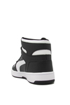 Puma Erkek Rebound LayUp SL Spor Bot Siyah Beyaz 369573