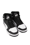 Puma Erkek Rebound LayUp SL Spor Bot Siyah Beyaz 369573