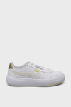Puma Kadın Tori Metallic Shine Spor Ayakkabı Beyaz Gold 396343