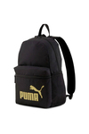 Puma Unisex Phase Backpack Sırt Çantası Siyah Sarı 075487