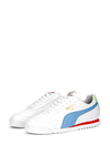 Puma Unisex Roma Basic Spor Ayakkabı Beyaz Mavi Yeşil 369571