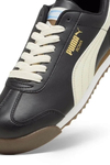 Puma Unisex Roma Basic Spor Ayakkabı Siyah Mavi 369571