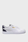 Puma Unisex Shuffle Spor Ayakkabı Beyaz Lacivert Gold 309668