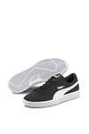 Puma Unisex Smash V2 Buck Spor Ayakkabı Siyah Beyaz 365182