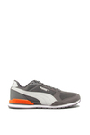 Puma Unisex ST Runner V3 Mesh Spor Ayakkabı Gri Turuncu 384640