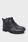 Tamer Tanca Erkek Casual Deri Bot Siyah TT5373045