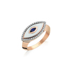 WHITE EVIL EYE