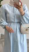 Basic Paraşüt Elbise | Bebe Mavisi