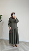 Basic Sweat Etekli Takım | Haki