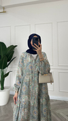 Batik Desenli Elbise