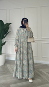 Batik Desenli Elbise