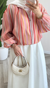 Bella Bomber Ceket | Pembe