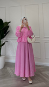 Gofre Takım Pembe