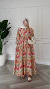 Lidya Elbise Pembe