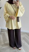 Modal Oversize Tunik | Butter Yellow