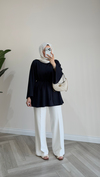Modal Oversize Tunik | Lacivert