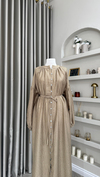 Oversize Royal Elbise | Bej