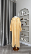 Oversize Royal Elbise | Butter Yellow
