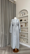 Oversize Royal Elbise | Buz Mavisi