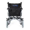 DM-337 MİNİ 45CM ALÜMİNYUM ÖZELLİKLİ TRANSFER TEKERLEKLİ SANDALYE