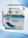 ABC Boru Havalı Yatak ( 3 Çıkışlı)