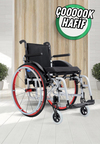 COMFORT PLUS HAFİF MANUEL TEKERLEKLİ SANDALYE YARI AKTİF DM-315