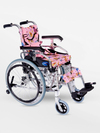 Comfort Plus Pediatrik Tekerlekli Sandalye - Katlanabilir-Oturma Genişliği Ayarı - KY980LQ-30 (PEMBE) 
