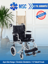 DM-327 MİNİ TRANSFER TEKERLEKLİ SANDALYESİ
