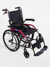 GK863LAJ-20 JET BLACK TRANSFER ALÜMİNYUM TEKERLEKLİ SANDALYE