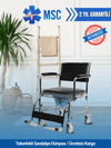 Golfi G125 Katlanır Klozetli Banyo Sandalyesi