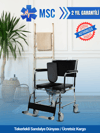 Golfi G125A Katlanır Klozetli Banyo Sandalyesi