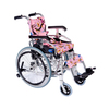 KY980LQ-30 PEDİATRİK ÖZELLİKLİ TEKERLEKLİ SANDALYE (PEMBE) 